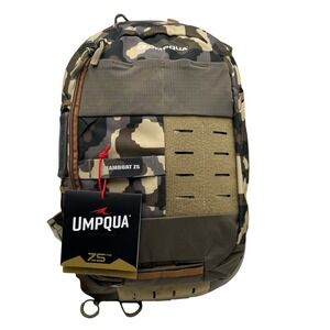 Umpqua Mens Fishing Outdoor Sling‎ Pack Camo Print ZS2 Steamboat 1200